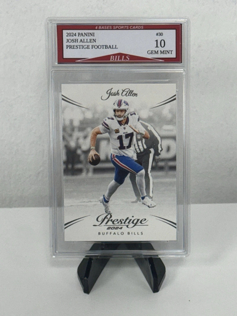 ¡Set de 2 tarjetas del equipo Buffalo Bills de Josh Allen y James Cook de Panini Prestige 2024!-5