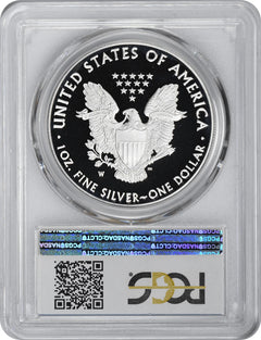 2018-W American Silver Eagle Dollar PR70DCAM PCGS-2