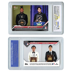 2024 Topps Now Ronald Acuna Jr / Shohei Ohtani Dual Card #OS-29 MVP ROY - GEM 10-1