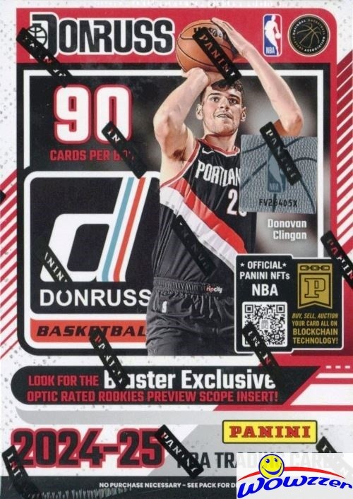2024/25 Panini DONRUSS Basketball Hobby Blaster Sealed Box-12 Inserts/Parallels!-2