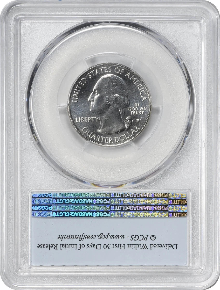 2018-P Cumberland Island ATB National Park Quarter MS67 First Strike-2