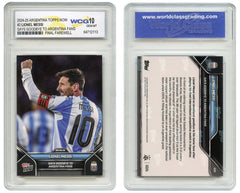 2024-25 Topps Now LIONEL MESSI Final Match with Argentina Card #2 - GEM-MINT 10-1