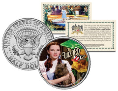 Wizard of Oz "Dorothy & Toto" Kennedy Half Dollar US Coin *Officially Licensed*-1