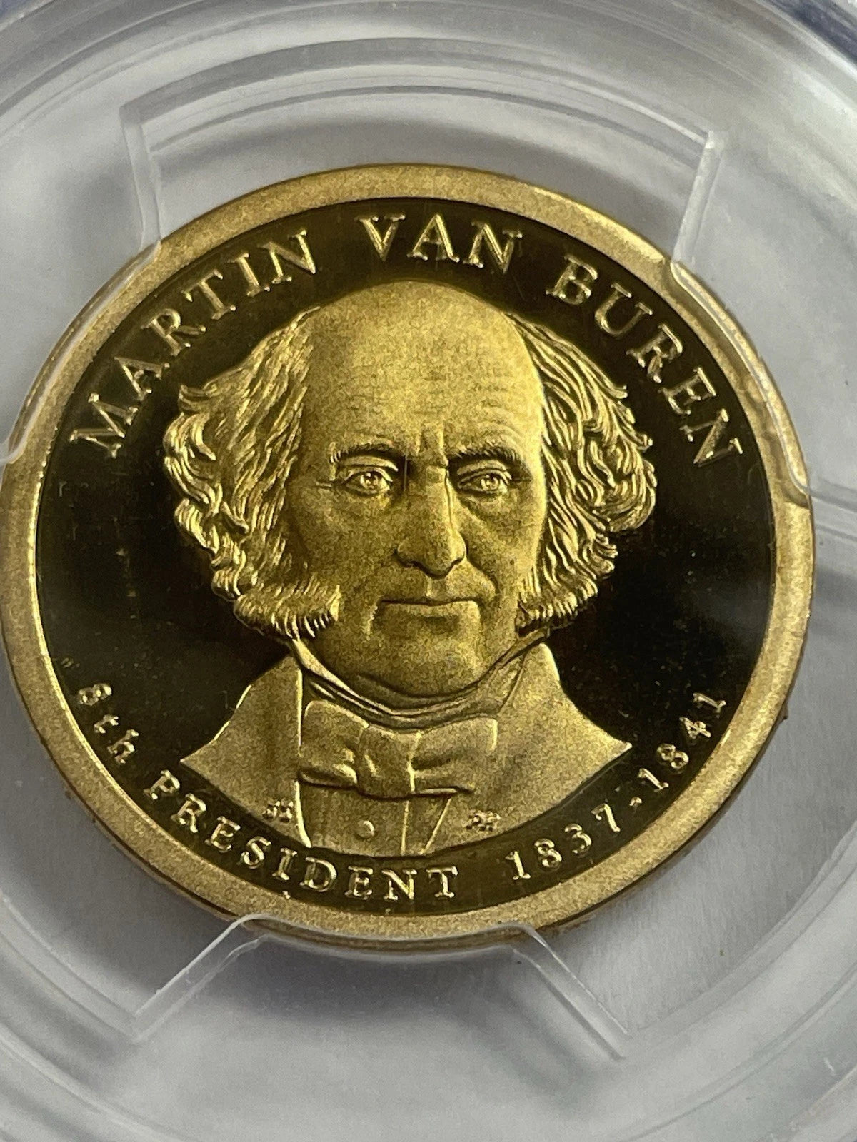 2008-S Martin Van Buren One Dollar PCGS- PR 69 D CAM.-7