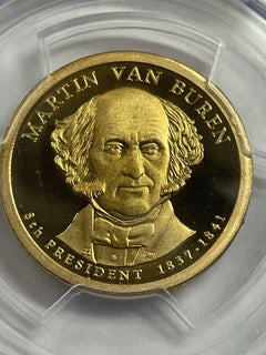 2008-S Martin Van Buren One Dollar PCGS- PR 69 D CAM.-7