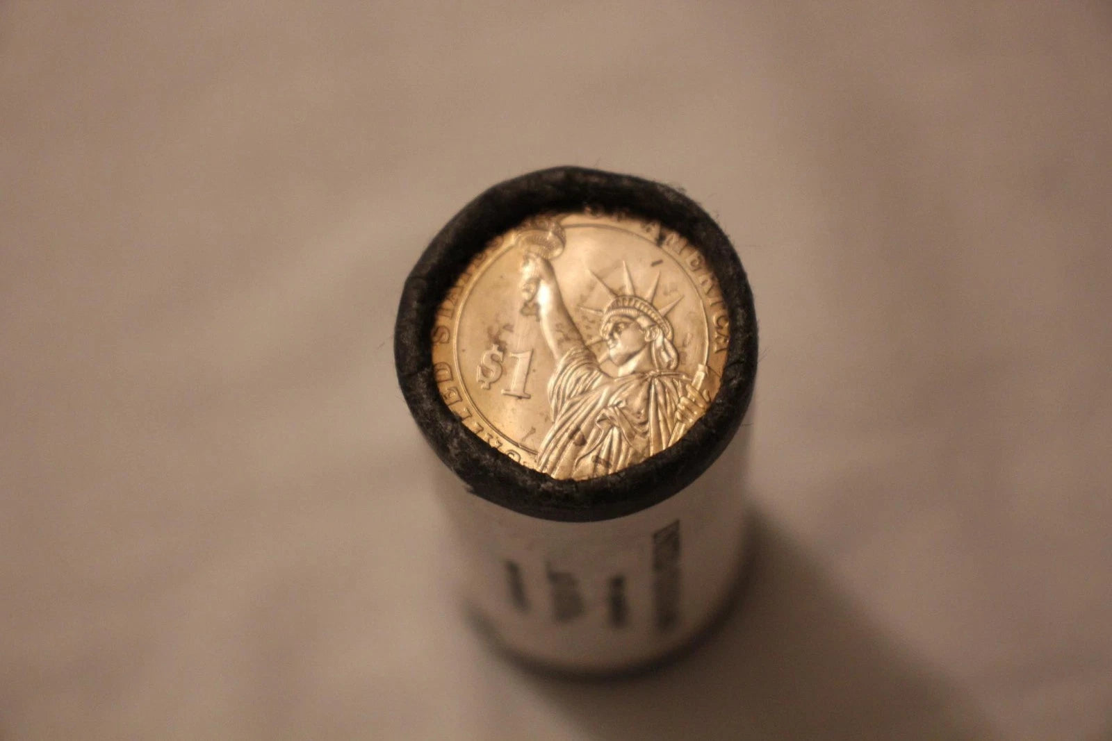 2015-P Lyndon B. Johnson Presidential $1 Coin Roll of $25 Unc US Mint BU-5