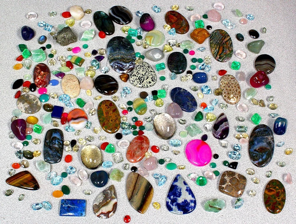 1,000 Carat Treasure Gem Hunt in Winchester Shotgun Envelope!-7