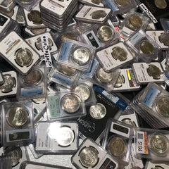 ✯PCGS NGC US Silver Peace Dollars 1921-35 ✯ BU UNC Coins From Graded Estate Lot✯-9