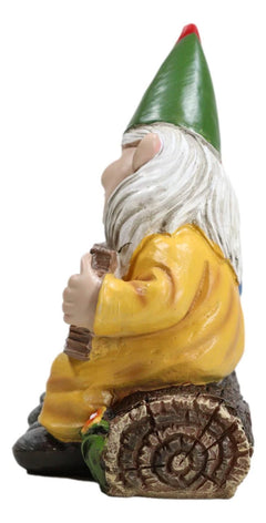 Grow Old With Me The Best Is Yet To Be Whimsical Mr & Mrs Gnome Statue-7