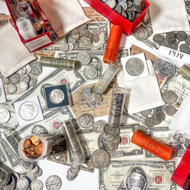 Vintage US Coin Investment Mixed Lot | LIQUIDATION ESTATE SALE | US Silver Coins-8