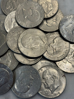 [Lote de 20] Dólar Eisenhower - 1 rollo completo - ¡Elija la cantidad de 20 rollos de monedas!-7