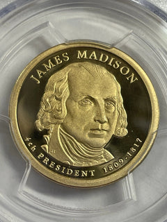 2007-S James Madison One Dollar PCGS- PR 69 D CAM.-7