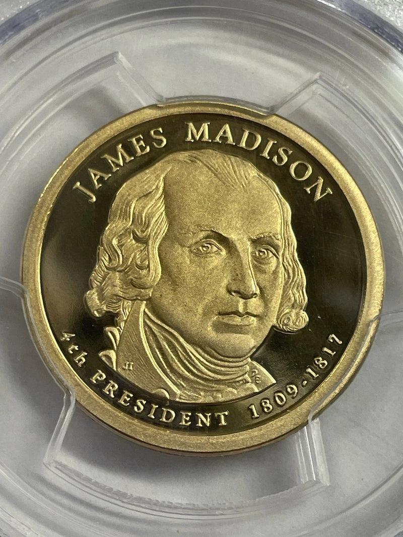 2007-S James Madison One Dollar PCGS- PR 69 D CAM.-7