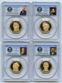 2010 S Presidential Dollar Set PCGS PR69DCAM-2