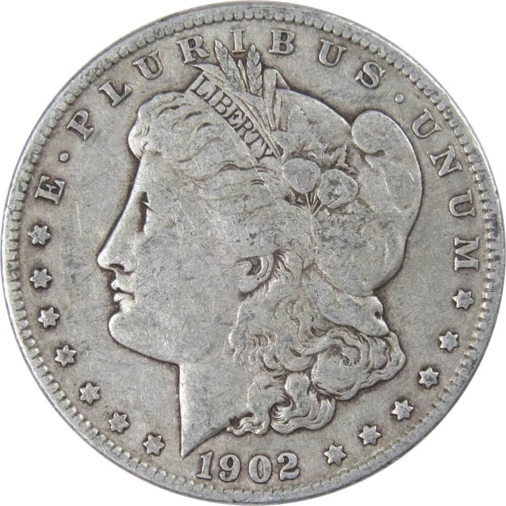 1902 O Morgan Dollar VG Very Good 90% Silver $1 US Coin Collectible