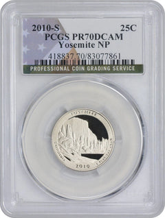 2010-S Flag Clad Yosemite National Park Quarter PR70DCAM PCGS-1