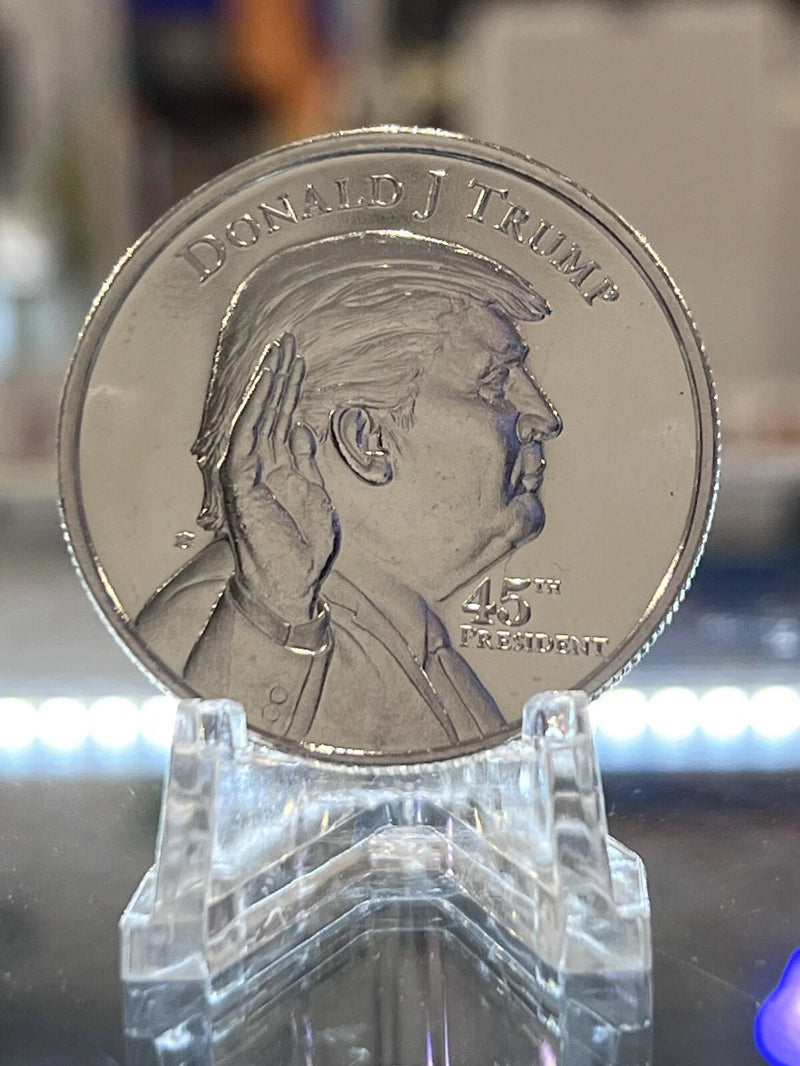 President Donald Trump 1 oz .999 Silver Coin Swearing in 45th Encapsulated-6