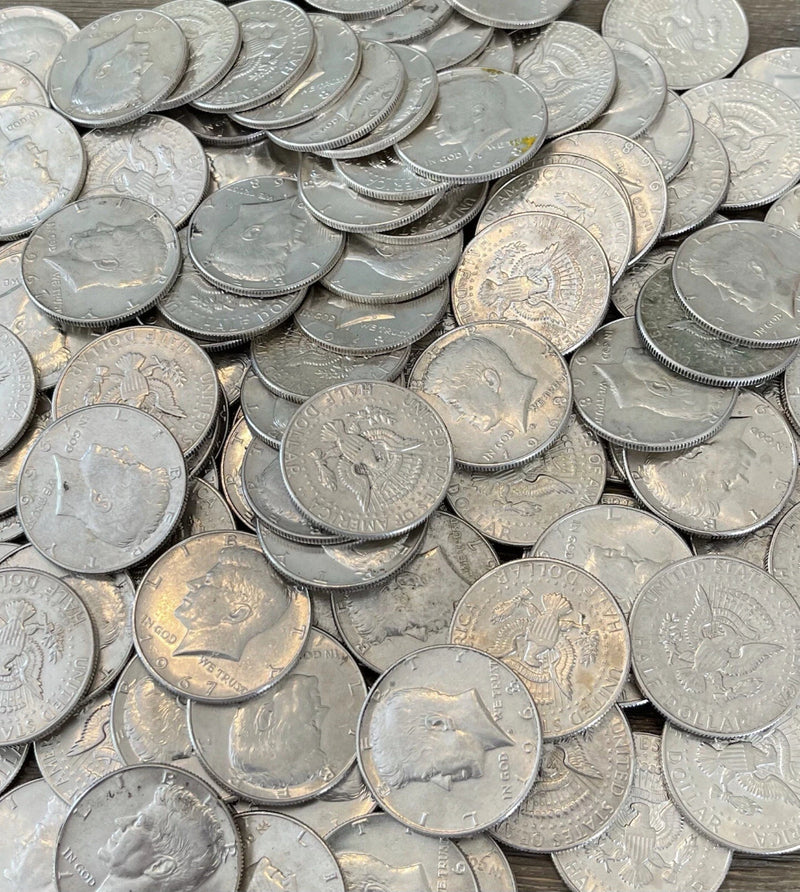 1965 - 1970 Kennedy Half Dollar - Circulated - 40% Silver - Choose Quantity!-6