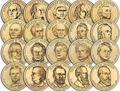 A Lot of 100 Random Uncirculated Presidential Dollar Coins US Mint-1