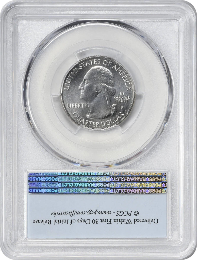 2018-P Voyageurs ATB Parque Nacional Quarter MS67 Primer Golpe-2
