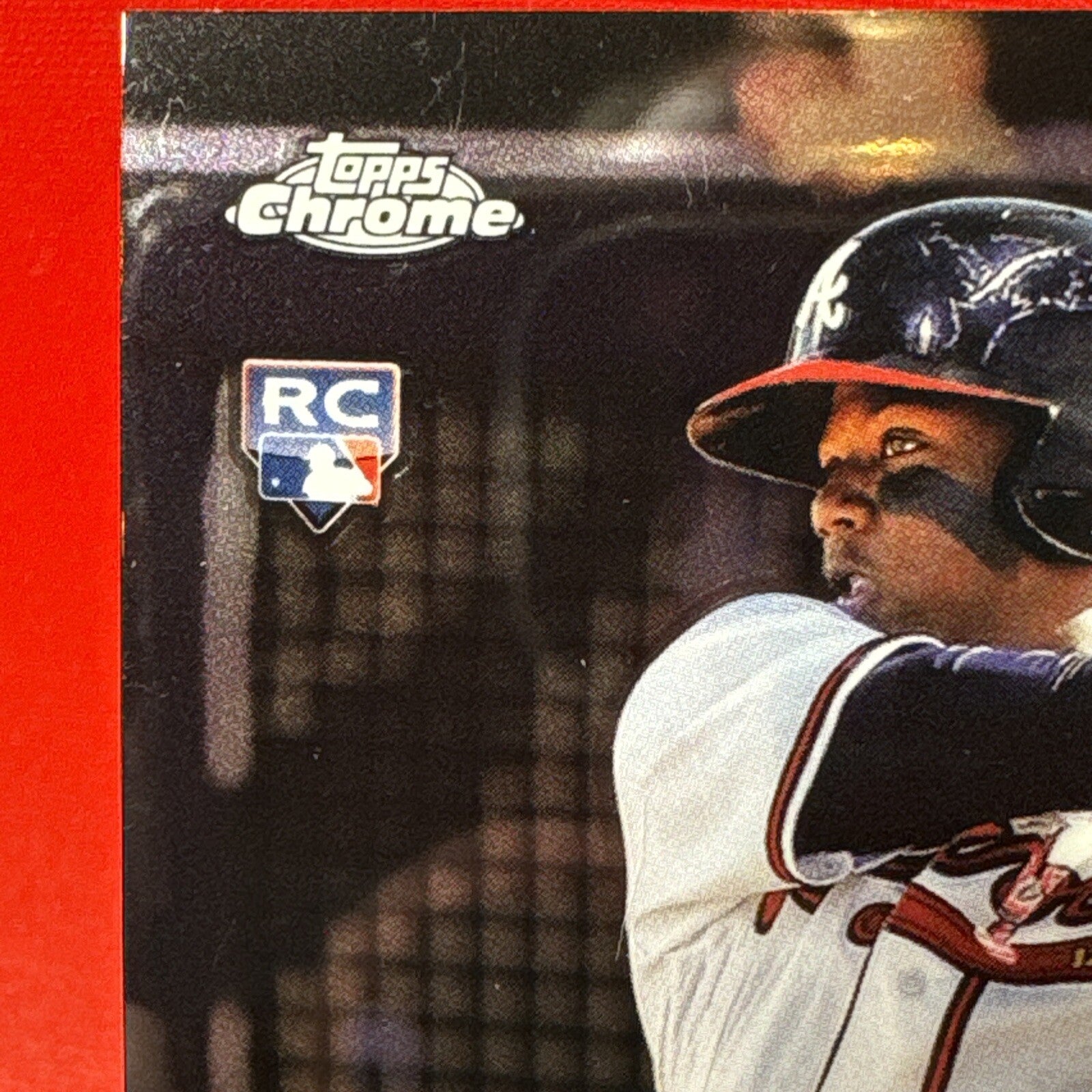2018 Topps Chrome Ronald Acuna Jr #193 ROOKIE CARD RC Atlanta Braves #BK-2