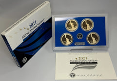 2021 American Innovation $1 Proof 4 Coin Set with Box and COA NH NC VA NY-4