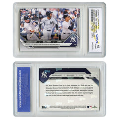 2025 Topps Now JUDGE BELLINGER GOLDSCHMIDT Card #19 Historic HR's - GEM MINT 10-3
