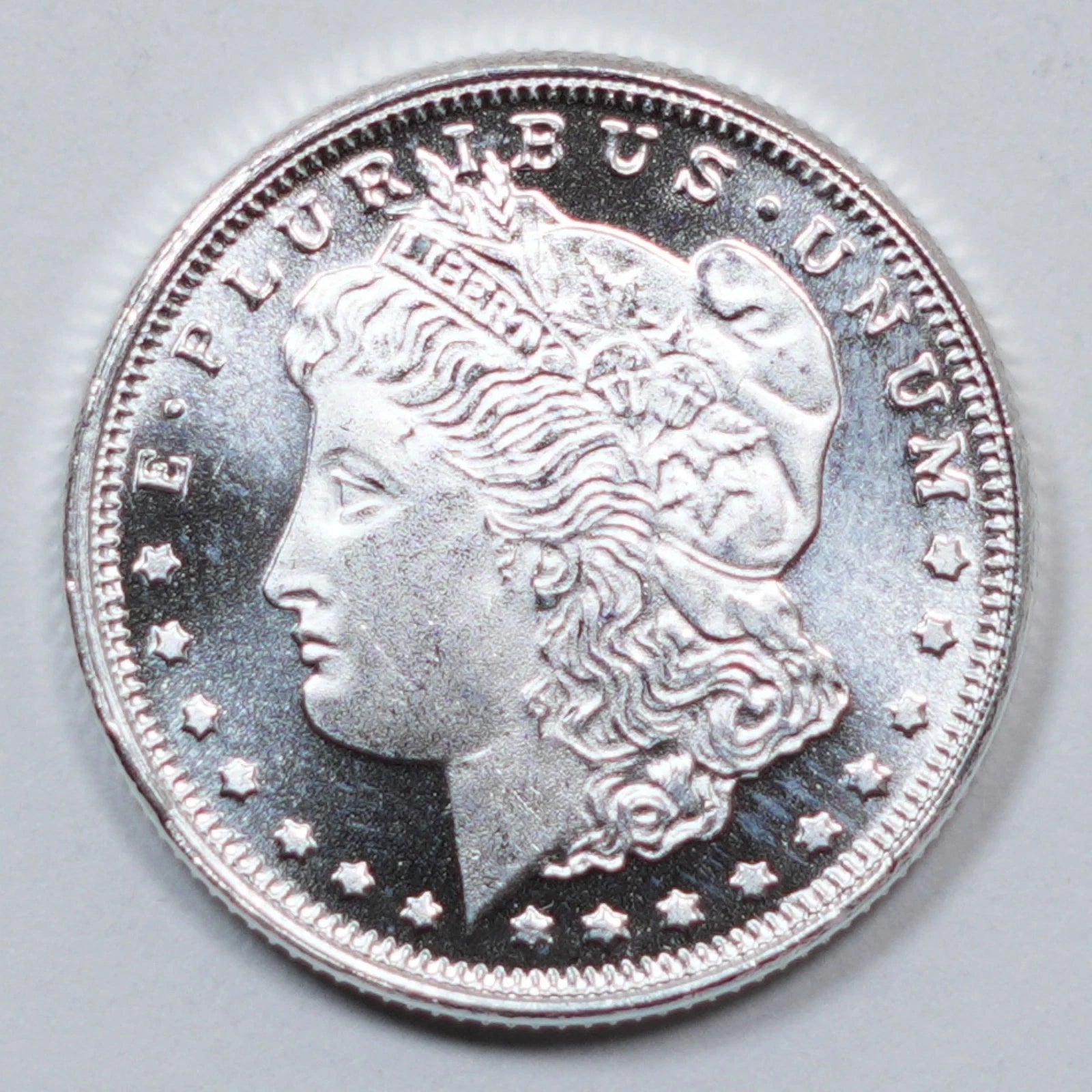 Morgan Dollar Fractional Round - 1/4 oz .999 Silver-1