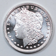 Morgan Dollar Fractional Round - 1/4 oz .999 Silver-1