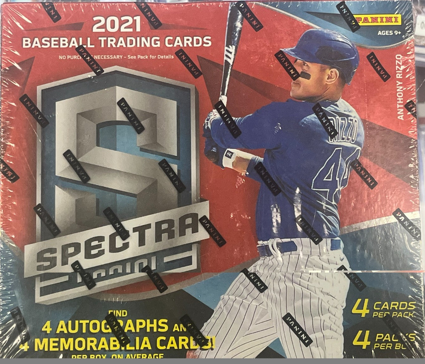 2021 Panini Spectra Baseball Factory Sealed Hobby Box