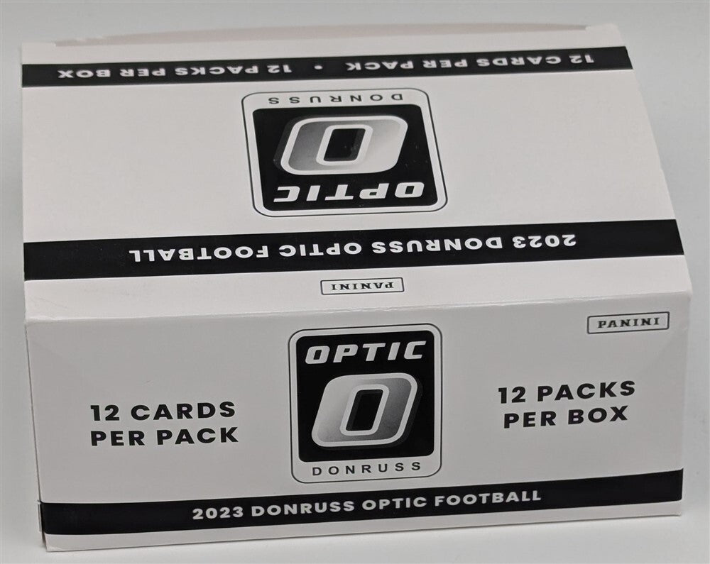 Unopened Cello Fat Pack Box 2023 Donruss Optic NFL Football Cards-3