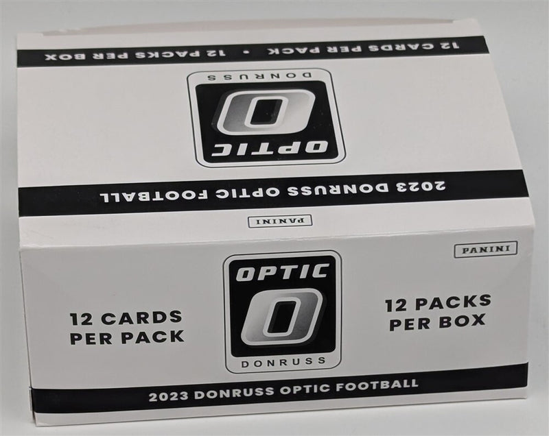 Unopened Cello Fat Pack Box 2023 Donruss Optic NFL Football Cards-3