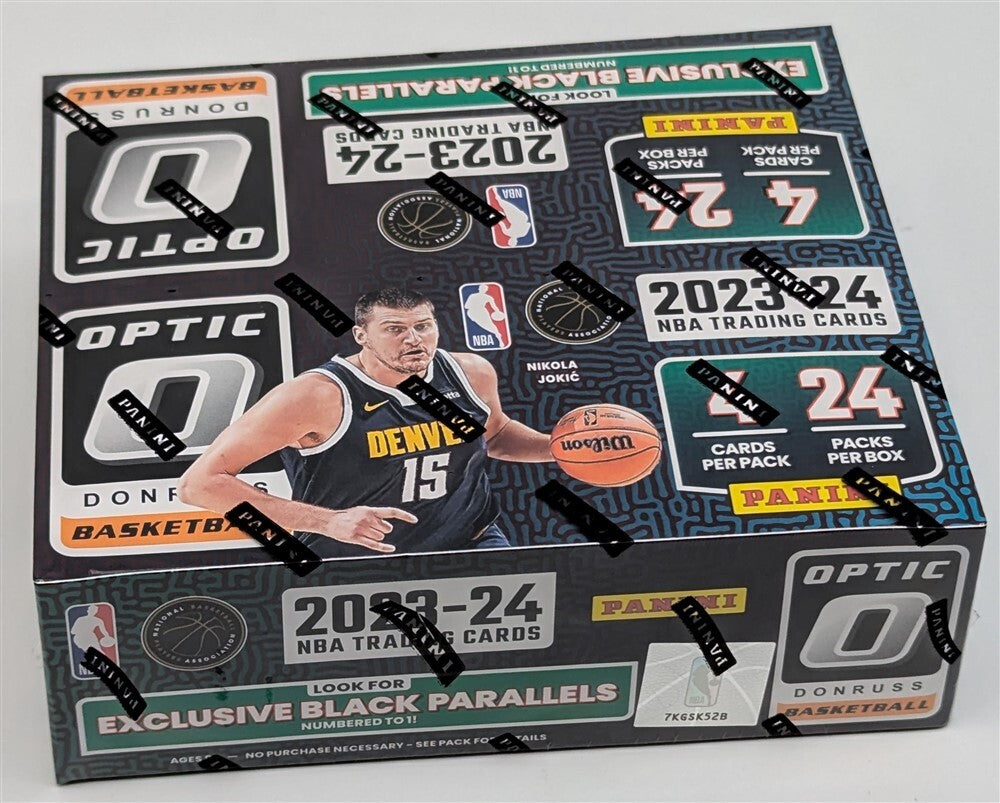 Factory Sealed 24 Pack Retail Box 2023-2024 Donruss Optic NBA Basketball Cards