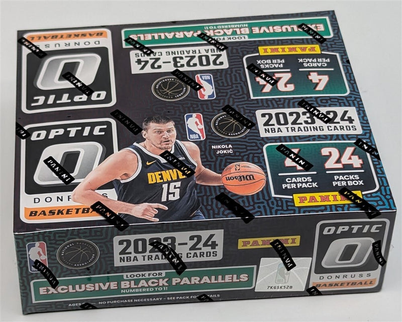 Factory Sealed 24 Pack Retail Box 2023-2024 Donruss Optic NBA Basketball Cards-1
