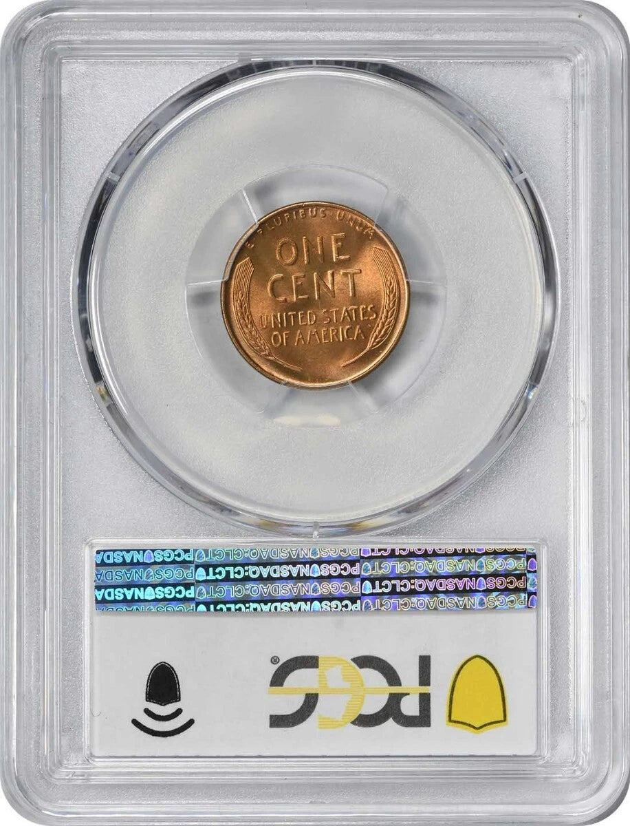 1939-D Lincoln Cent MS66RD PCGS