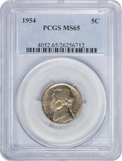 1954-P Jefferson Nickel MS65 PCGS-1