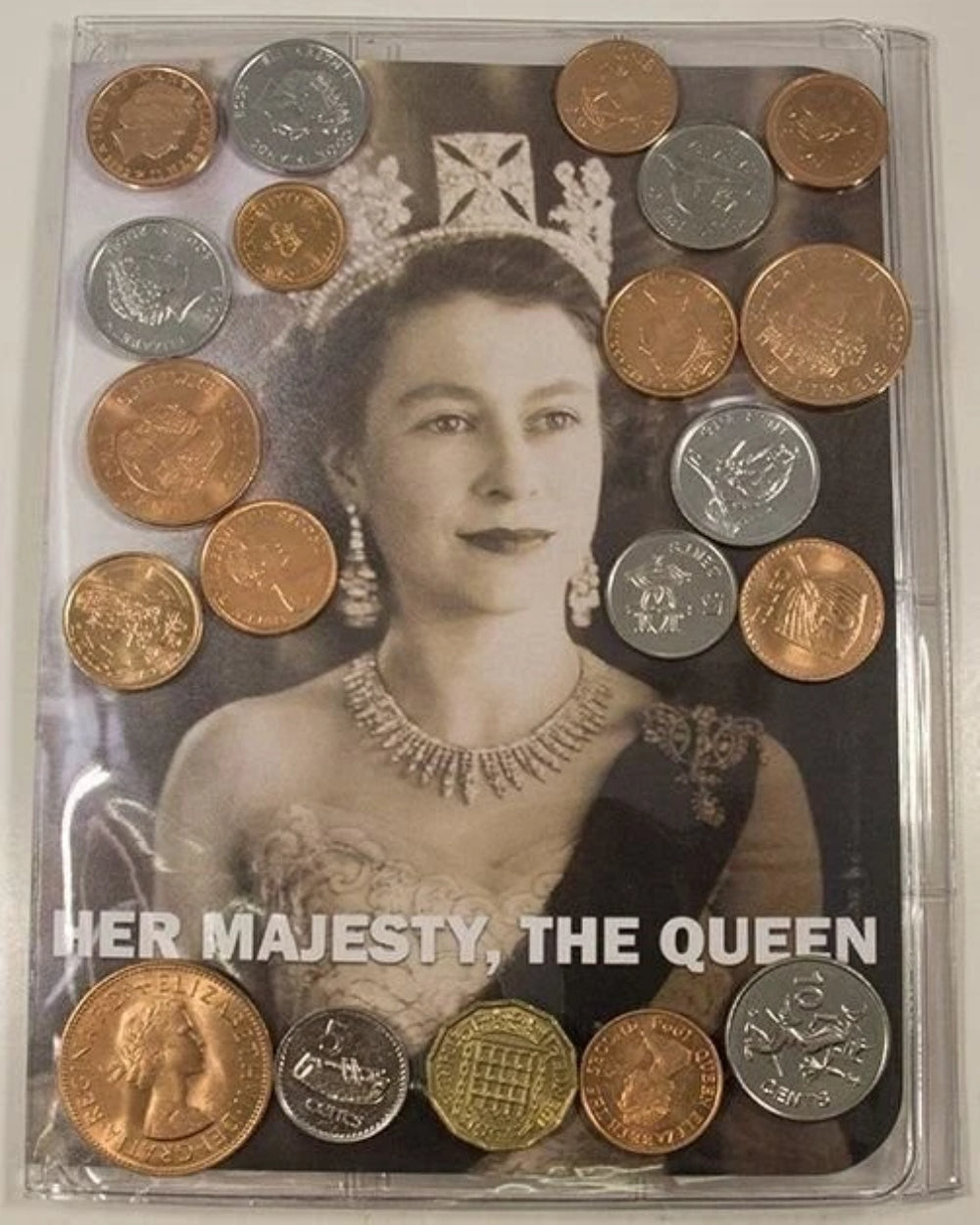 Queen Elizabeth II 20 Coins Uncirculated Coins from the British Commonwealth-4