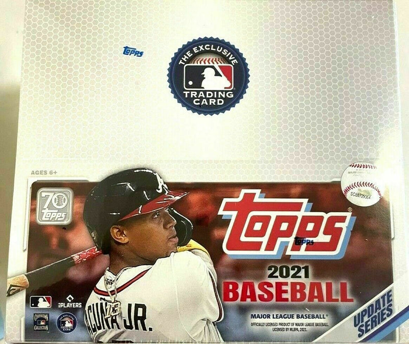 2021 Topps Update Baseball Factory Sealed 24 Pack Retail Box-1