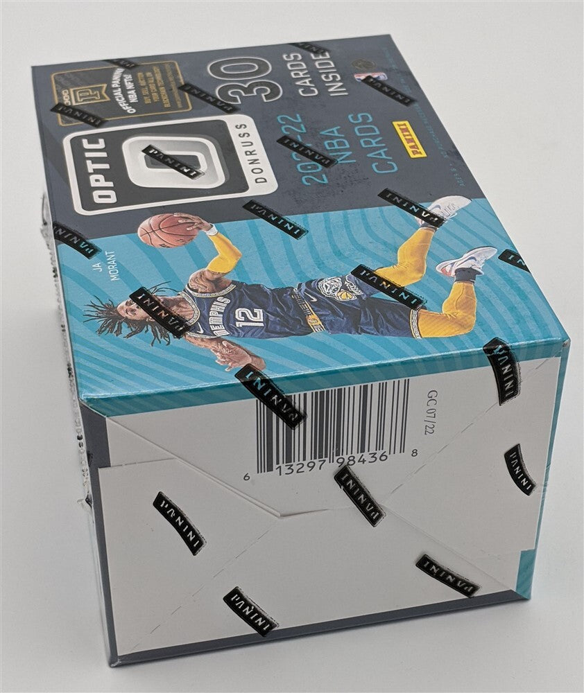 Factory Sealed 6 Pack Blaster Box 2021-22 Panini Donruss Optic Basketball Cards-5