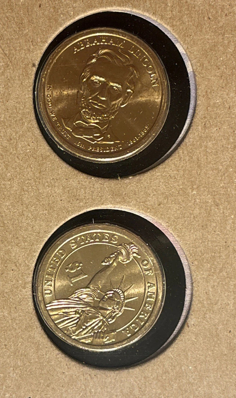 2010 P&D Abraham Lincoln Presidential Dollars-3