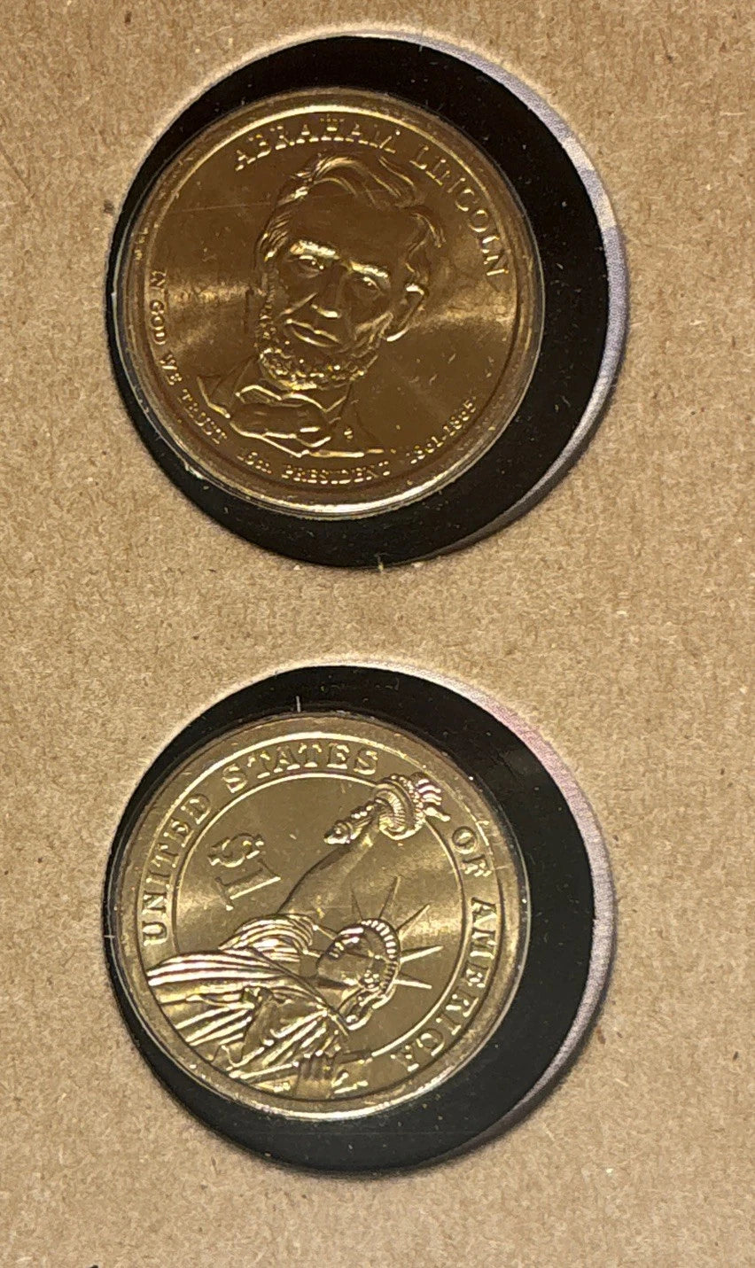2010 P&D Abraham Lincoln Presidential Dollars-3