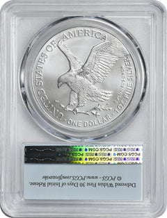 2023 $1 American Silver Eagle MS69 First Strike PCGS-2