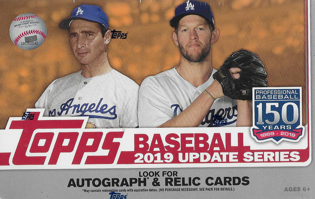 2019 Topps UPDATE Series Baseball Factory Sealed Retail Box 24 Packs 384 Cards-3