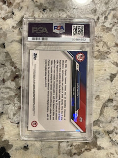 2024 Topps Now Olympics Katie Ledecky #29 Adds to Medals PSA 10-2