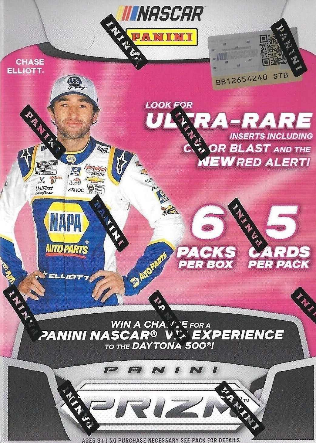 2022 Panini PRIZM NASCAR Racing Blaster Box EXCLUSIVE Blue Hyper Prizm Cards