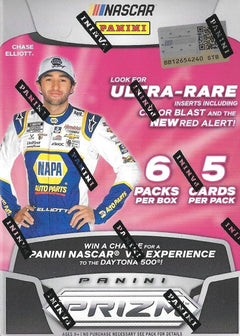 2022 Panini PRIZM NASCAR Racing Blaster Box EXCLUSIVE Blue Hyper Prizm Cards-1