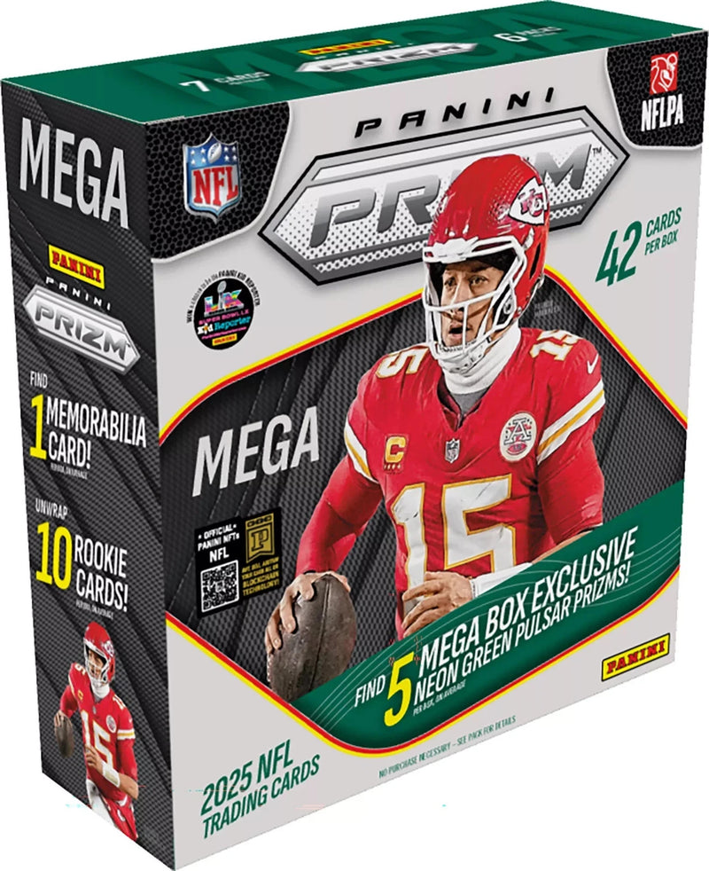 2025 Panini Prizm Football Factory Sealed Mega Box-1