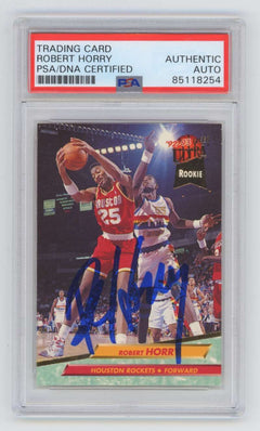 Robert Horry 1992-93 Fleer Ultra #271 RC Signed Auto PSA DNA Authentic Rockets-1
