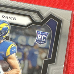 Puka Nacua 2023 Panini Prizm Rookie Card #357 Los Angeles Rams RC BMWT-2
