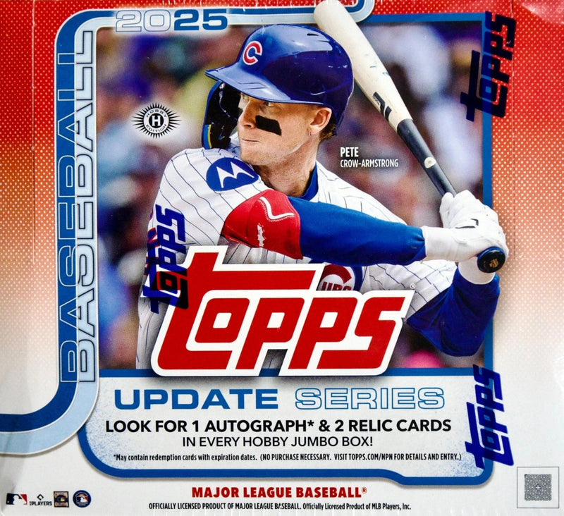 2025 Topps Update Series Baseball Factory Sealed Jumbo Box-1